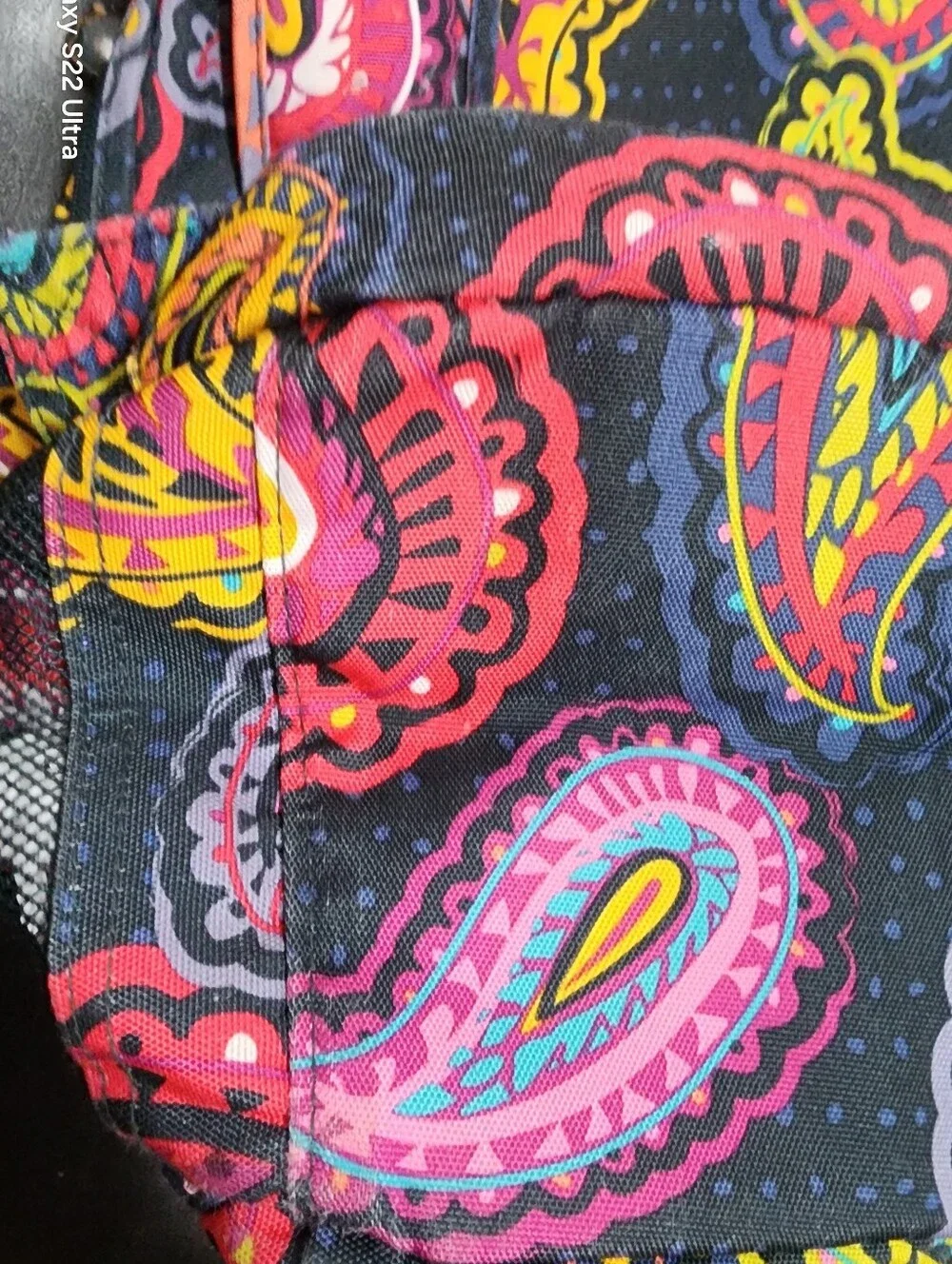 Vera Bradley Lighten‎ Up Essential Backpack in Twilight Paisley Pattern